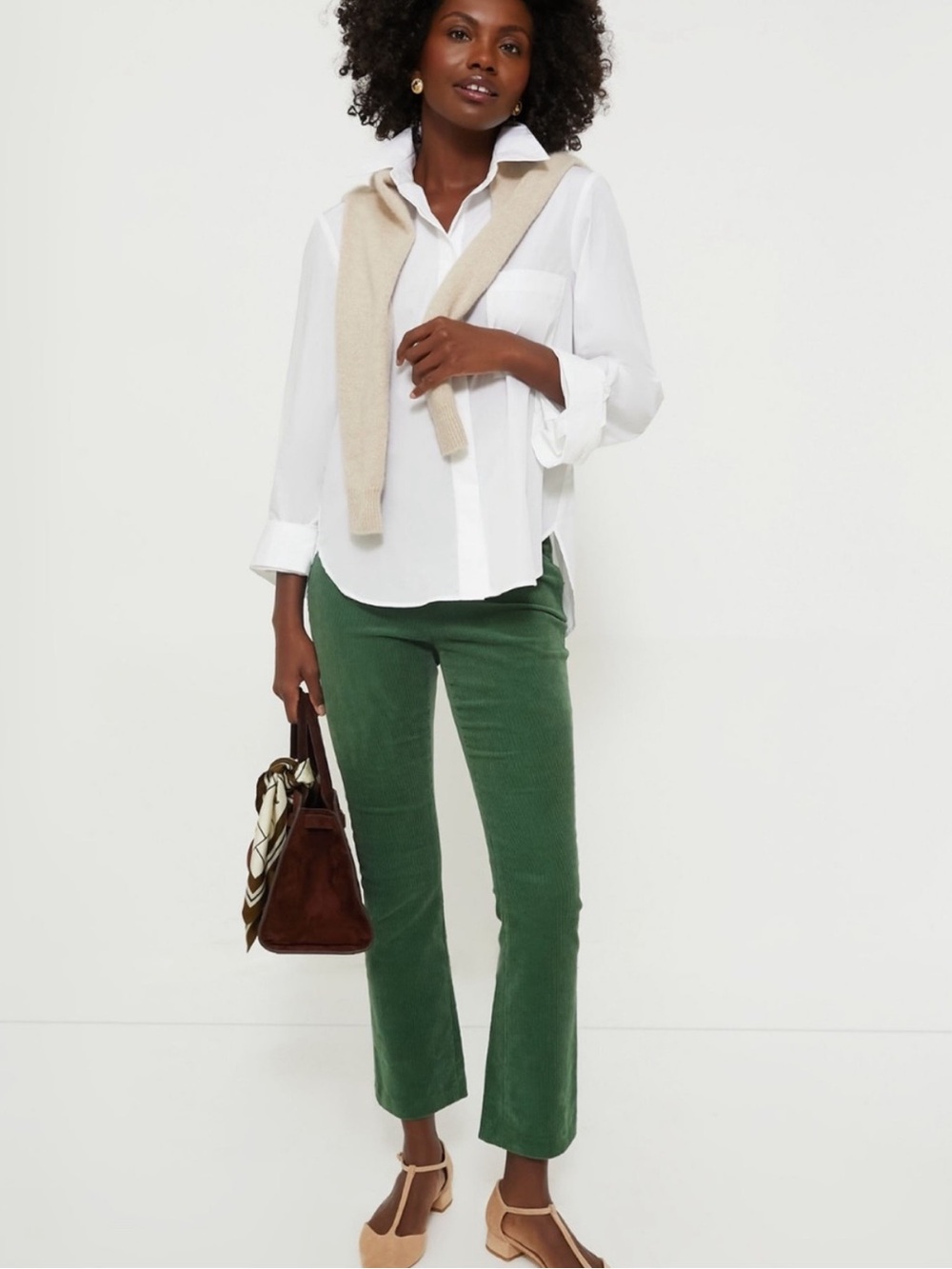 Tuckernuck Green Corduroy Ashford Pants Size L